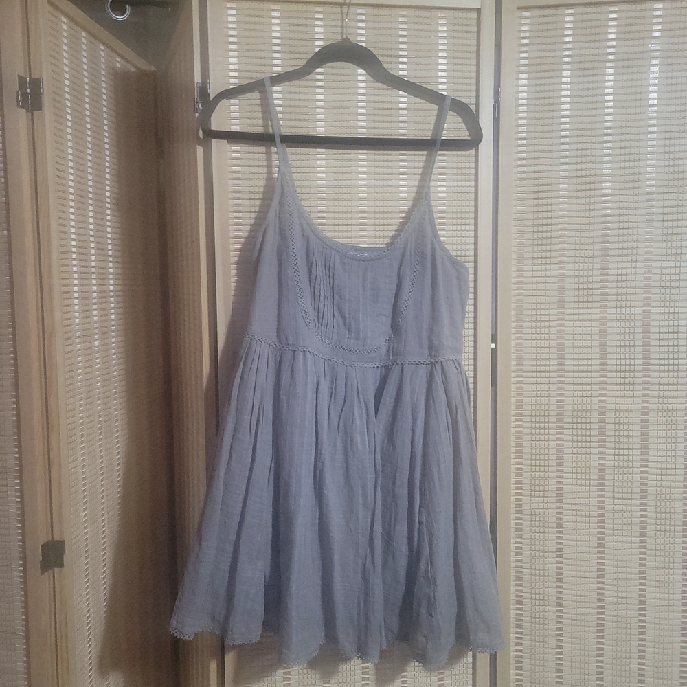ASOS Light Blue Mini Dress - Picture 2 of 4